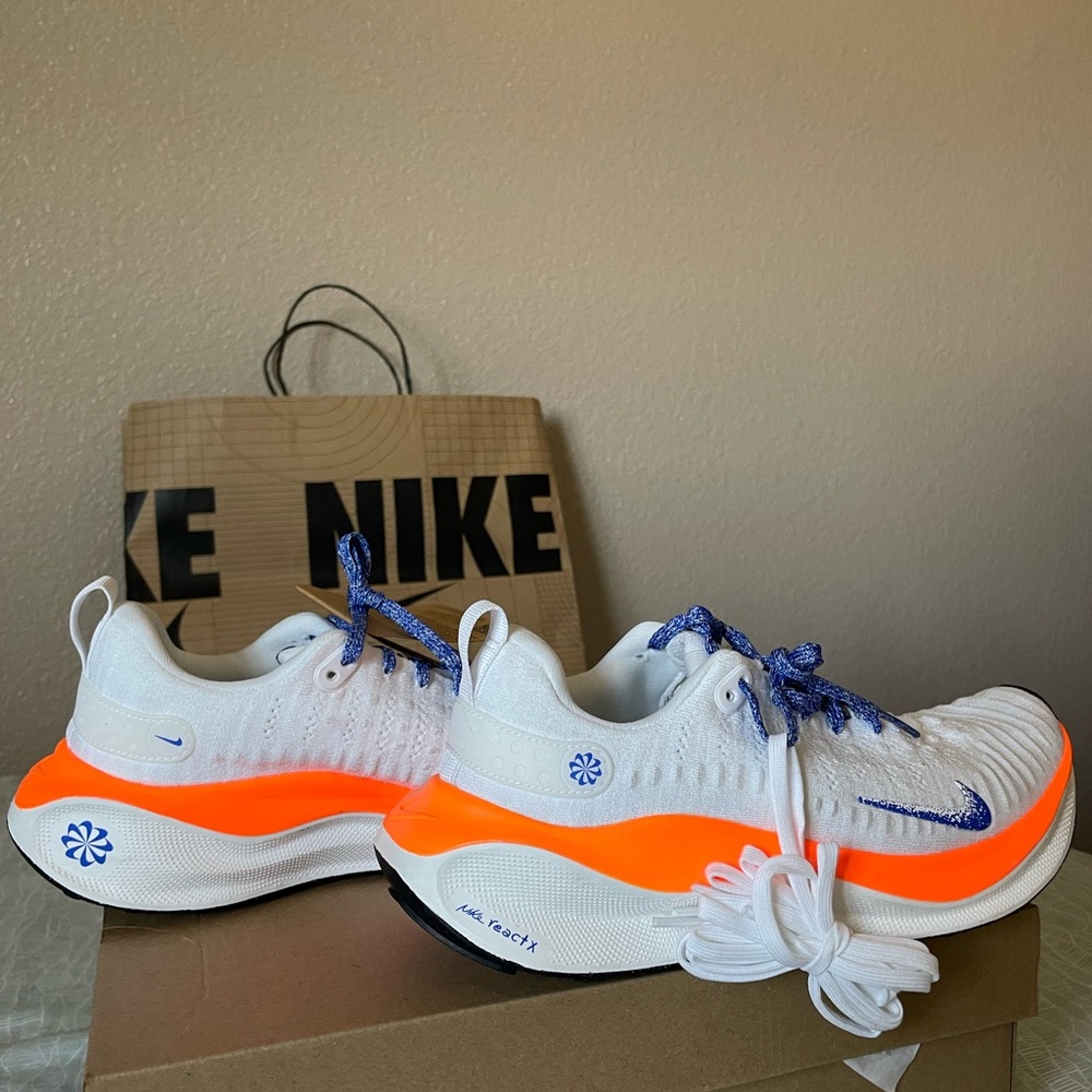 Nike React Bowerman Prototype White And Bright Or… - image 1